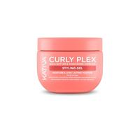 Kativa Curly Plex Styling Gel 300 ml | Todo Tipo de Rizos | Alta Definición y Styling | Cabello Suave | Con Nano-Bond Complex, Shea Butther y Semillas de Lino.