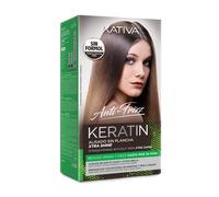 Kativa Keratin Anti-Frizz Alisado sin Plancha Extra Brillo 30 Días 1ud