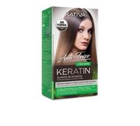 Kativa Keratin Anti-Frizz Brazilian Straightening Without Iron Extra Shine 30 Days 3 Un