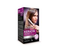 Kativa Keratin Kit Alisado Brasileño Xpress - Nueva fórmula con Doble Keratina - Tratamiento Alisado Profesional en casa - Hasta 12 Semanas de duración - Alisado Keratina Vegetal - Fácil de aplicar
