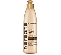 Kativa Keratina Leave-in 250 ml | Crema de Peinar | Nutrición, Suavidad y Brillo | Acondicionar sin Aclarado | Cabellos con Procesos Químicos y Alisados