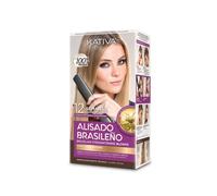 Set De Alisado Brasileño Con Queratina Para Cabello Claro - Kativa Alisado Brasileno Straighten Blonde
