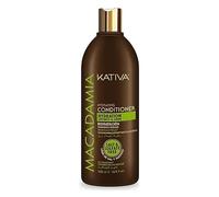 Kativa Macadamia Acondicionador Nutritivo 500 ml | Hidratación, Suavidad y brillo | Cabello Seco y Deshidratado | Acondicionador Pelo| Omega 3 y 6 y Vitamina D