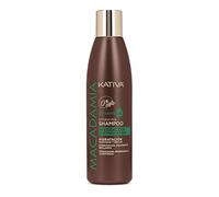 Kativa Macadamia Champú Nutritivo 250 ml | Hidratación, Suavidad y brillo | Cabello Seco y Deshidratado | Champú Sin Sulfatos ni Parabenos | Omega 3 y 6 y Vitamina D