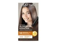 Kativa Professional Brazilian Keratin Straightening Kit 4 Pc
