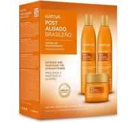 Kativa Tratamiento Post Alisado Brasileño Vegano 3 Productos