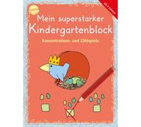 Katja Schmiedes Mein superstarker Kindergartenblock. Konzentration (Tapa blanda)