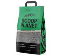 KatKin Scoop Planet Litter (bolsa de 4.5 kg/12.8 l): arena para gatos que ahorra planetas, a base de plantas, 100% biodegradable, aglutinante hecha con fibra de guisante y mijo no tóxica, ecológica
