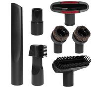 KATLINNA 7 Piezas Accesorios Aspiradora Universal Juego de Boquillas Universales para Aspiradora Cepillo Aspiradora para Limpiar Sábanas y Sofás Apto de Aspiradoras de Calibre de 32 mm y 35 mm
