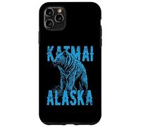 Katmai Alaska USA - Oso Grizzly con diseño de Estilo Vintage Carcasa para iPhone 11 Pro MAX