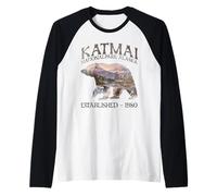 Katmai National Park | Alaska Camiseta Manga Raglan