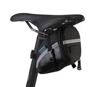 katmerio Bolsa para Sillín de Bicicleta,MTB Carretera Mini Pequeña Bolsa de Asiento para Ciclismo Negro
