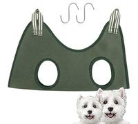 katmerio Juego de hamaca para perros y gatos, arnés para colgar transpirable para recortar las uñas, hamaca, ayuda para el cuidado de las uñas, ayudante para el cuidado de las orejas/ojos (S)