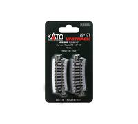 KATO 20-171 Unitrack Curve Track R216mm 15 grados 4 piezas Set N Scale