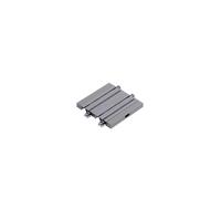 KATO 40-033-E UNITRAM E Placa de vía recta 62 mm gris sin pintar Nuevo
