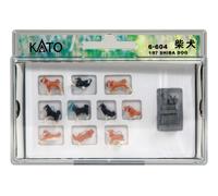 KATO 6-604 Shiba Inu Perro Figura 1/87 Escala HO Calibre Diorama Accesorio