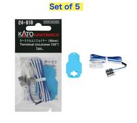 KATO 24-818 Unitrack Terminal UniJoiner 35'' (90mm) N HO Scale Gauge Set of 10