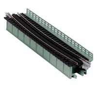 KATO N calibre Single Track Deck viga puente curvo gris 20-467 modelo de tren...
