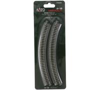 Kato N escala 20-100 Curve Track R249-45 4pcs NUEVO de Japón