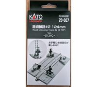 KATO N Gauge 20-027 vía de cruce de ferrocarril # 2 124 mm / suministros de m...