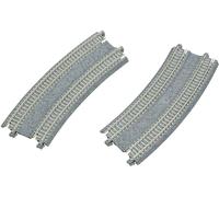 KATO N Gauge 20-182 línea de aproximación de doble vía R414 / 381-22,5 °...