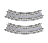 KATO N Gauge 20-183 R315/282mm Radio 45º Doble Pista Curva Superelevada 2pcs