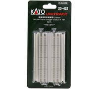 KATO N Gauge 20-422 doble vía elevada línea recta 124 mm (2 piezas) / Japón