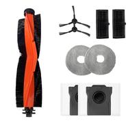 Katomi Juego de accesorios para Dreame L10s/X30 - 9 piezas de repuesto con cepillo principal, almohadillas limpiadoras, filtro HEPA, cepillos laterales y bolsa para el polvo, compatible y libre de BPA
