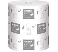 Katrin Plus System - Rollo de toalla (21 cm x 100 m, 3 capas, 6 rollos/VE, 36 VE/paleta)