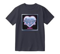 KATSEYE 2026 Internet Girl Single Album Graphic Camiseta de algodón - Camiseta unisex de manga corta a la moda, ropa de calle informal EYEKONS Support Top, gris, S