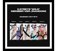 KATSEYE - KATSEYE - Álbum WILD, versión de miembro (Set de 5 versiones + regalo), K-Pop, nuevo y sellado de fábrica
