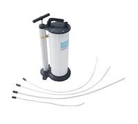KATSU 9 Litro Manual Extractor de Fluido de Aceite de Vacío Bomba de Succión de Mano para Transferencia de Combustible de Gasolina de Motor de Coche de Automóviles 481509