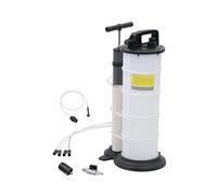 KATSU 9 Litro Neumática Manual Extractor de Fluido de Aceite de Vacío Bomba de Succión de Mano para Transferencia de Combustible de Motor de Coche