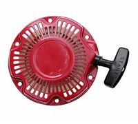 KATSU Arrancador de Retroceso Reemplazo adapta Honda GX100 Motor Cortacésped Generador (Rojo) SP14013211