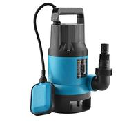 KATSU - Bomba sumergible portátil de 750 W para agua limpia y sucia para estanques de jardín, piscinas, zanjas + interruptor flotante