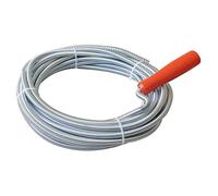 KATSU Cable Desatascador Tuberías 10m x 9mm Limpiador de drenaje Desbloqueador Sinfín Cable de serpiente para Fregadero de Cocina Limpieza de Tuberías 318710