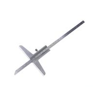 KATSU Calibrador de Profundidad 0-200mm 0,02mm Métrico Precisión Medidores de Profundidad Calibre Vernier Herramienta de Medición 401172