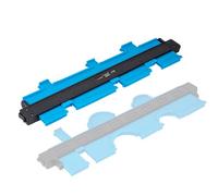 KATSU Calibre de contorno 20", herramienta de perfilado con bloqueo, plantilla duplicadora de formas irregulares multifuncional, herramienta de medición de contorno de trazado para carpintería
