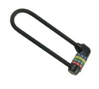 KATSU Candado de Combinación de 4 Dígitos Grillete Extra Largo Cerradura de Seguridad para Equipaje Armario Gimnasio Casilleros Puertas Interiores al Aire Libre 502414