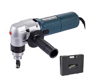 KATSU Cizallas Eléctricas 625W Industrial Nibbler Tijera Snip Cortes Placa de Chapa de Acero de 2,5mm para Cortador de Chapa de Acero Inoxidable y Aluminio de Cobre
