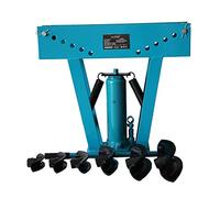 KATSU Dobladora Hidráulica Tubos 12 Ton con 6 Matrices 1/2"- 2", Torcedora Herramienta Curvar Tubos Tuberías Calefacción Fontanería