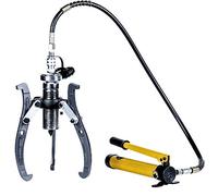 KATSU Extractor Hidráulico de Engranajes 10 Ton con Bomba Manual, Tipo Dividido Polea de Prensa Hidráulica Manual Rodamientos de Rueda Motor Cubo Separador 450581