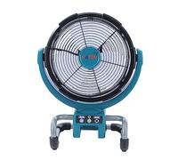 KATSU FIT-BAT 21V Ventilador sin Cable 30cm Portátil Ventilador de Suelo Inalámbrico con 3 Velocidades para Camping Talleres y Más, sin Batería ni Cargador, Incluye cable para red eléctrica