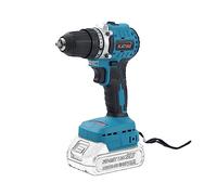 KATSU FIT-BAT Brushless Taladro Atornillador a Bateria 21V, Motor sin Escobillas, 32N.m Máx, 10mm Portabrocas sin Llave, 2 Velocidad y luz LED, para Hogar DIY, sin Batería