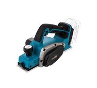 KATSU FIT-BAT Cepillo Eléctrico Inalámbrico 21V Sin Escobillas 82mm para Madera, Profundidad de Viruta 2mm, Placa de Suela de Aluminio con 3 Ranuras en V, Cuchillas Extra, Sin Batería