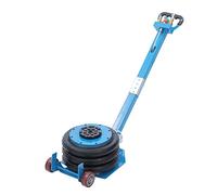 KATSU - Gato de bolsa de aire de 6600 libras de capacidad de 3 toneladas, gato neumático de alta resistencia, gato de elevación rápida para coche, bolsa triple, con mango plegable largo y dos ruedas