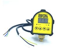 KATSU Interruptor de Control de Presión de Bomba de Agua Automática, Controlador de Presión Inteligente Electrónico Ajustable, para Bomba de Refuerzo de Agua, Compresor de Aire de Aceite de Agua