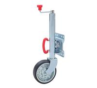 KATSU Jockey Wheel 48mm with 8" Solid Rubber Tyre 500kg