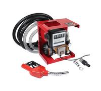 KATSU Kit de bomba de transferencia diésel de 220 V y 550 W, extractor de fluido de aceite y queroseno con autocebado para tractores, caravanas, camiones y maquinaria de construcción