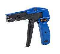 KATSU Pistola para Sujetacables, Tarea Pesada Profesional Pistola de Amarre de Cable, Herramienta de Tensado y Corte con Corte Automático al Ras para Bridas de Nailon de Plástico 417513